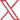 X