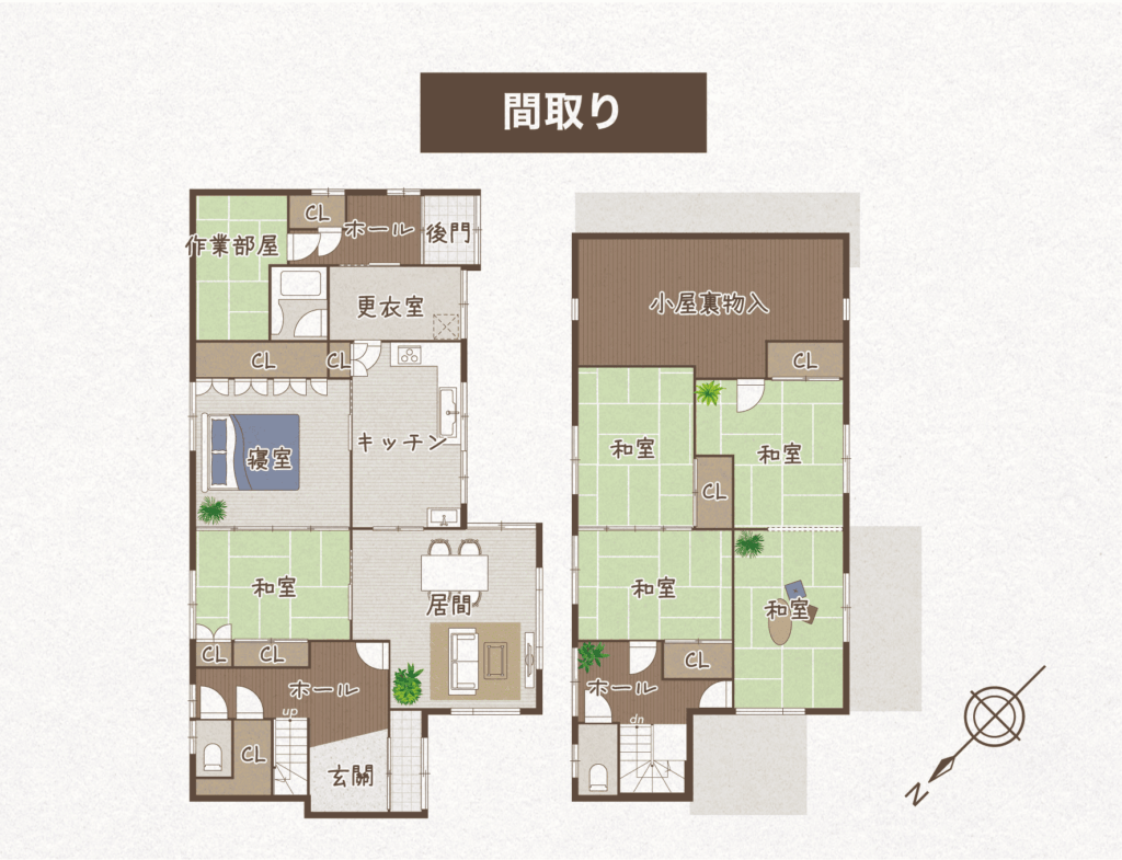 間取り図による収益性の検討